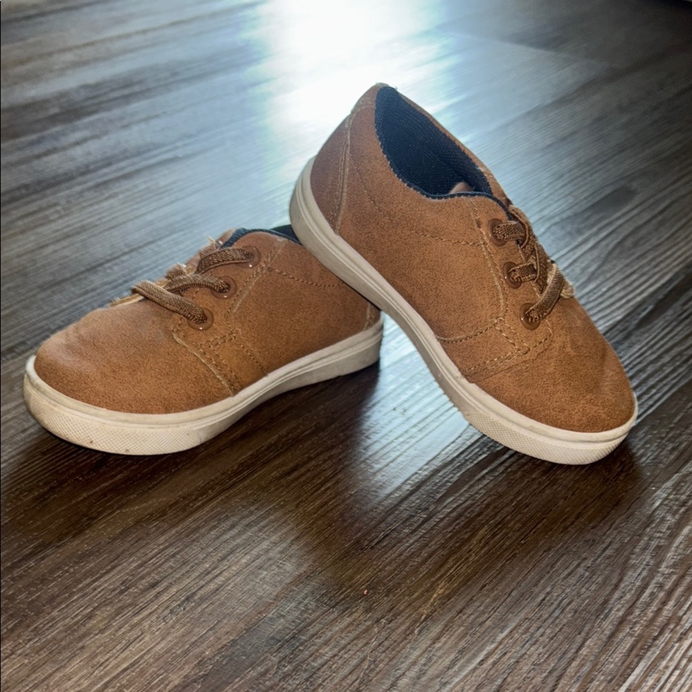 Lucky Brand Brown Sneakers Casual Suede Design